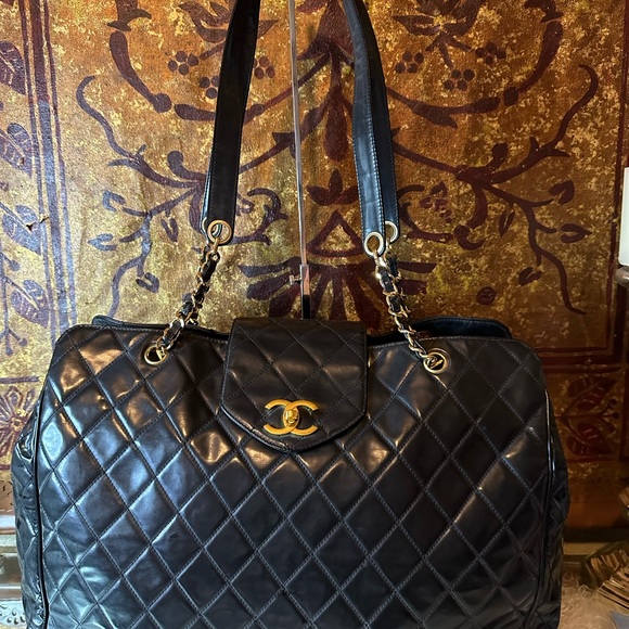 Chanel Vintage Supermodel weekender Tote - Picture 2 of 16